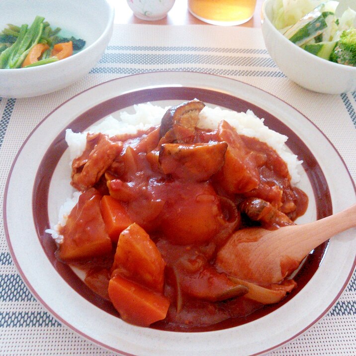 トマトベースの夏野菜カレー レシピ 作り方 By Pnsanchi Yuki 楽天レシピ トマトベースの夏野菜カレー レシピ 作り方 By Pnsanchi Yuki 楽天レシピ